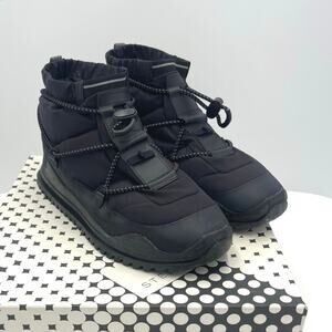 Adidas x Stella McCartney Womens Winter Cold Weather Snow Boots Black Size 9.5